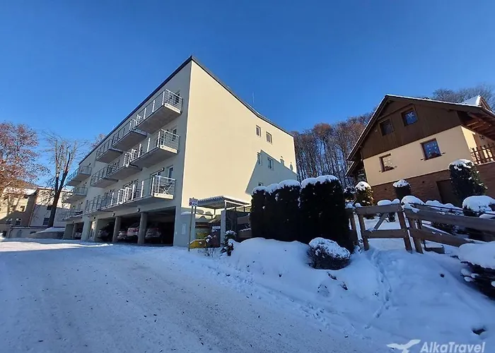Lyzarske - By Alka, 1x Free Parking Apartment Horní Maršov
